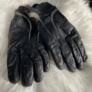 Harley Davidson Women’s Leather Motorcycle Riding Gloves